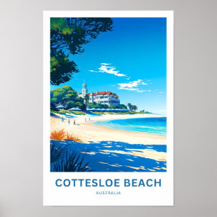 Cottesloe Beach Australia Travel Print