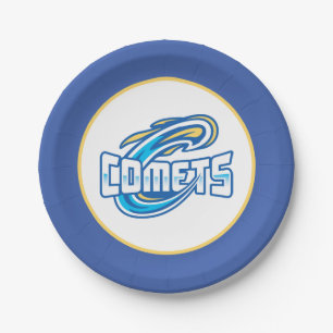 Cottey College Comets Paper Plate