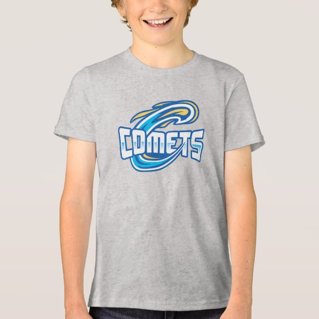 Cottey College Comets Tri-Blend Shirt (Front)