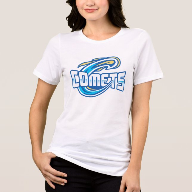 Cottey College Comets Tri-Blend Shirt (Front)