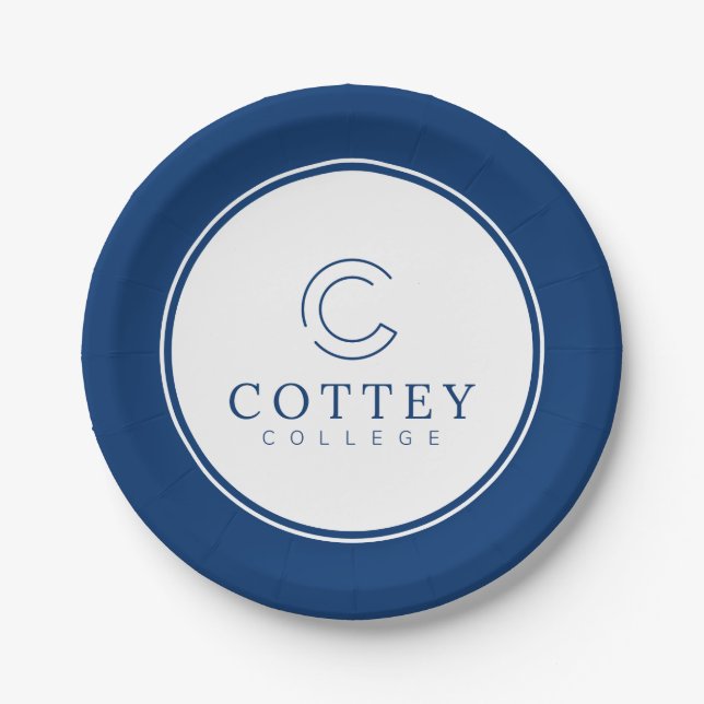 Cottey College Paper Plate (Front)