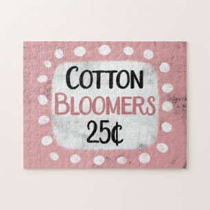 Cotton Bloomers 25 Cents Jigsaw Puzzle