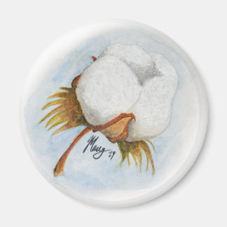 cotton boll 2 magnet