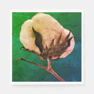 Cotton Boll Napkin