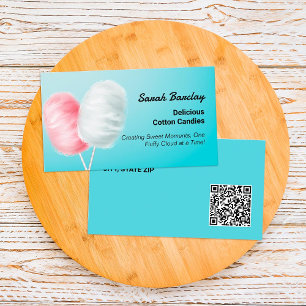Cotton Candies Custom QR Business Card