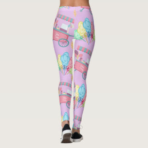 Cotton Candy All Over Print Leggings