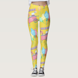 Cotton Candy All Over Print Leggings
