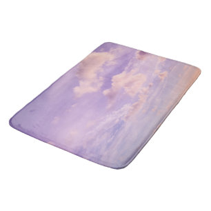 Cotton Candy Caribbean Clouds 1 Bath Mat