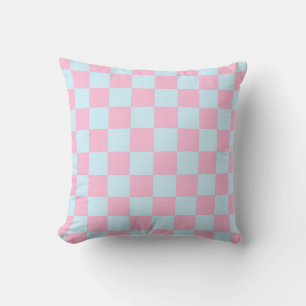Cotton Candy Chequerboard Cushion