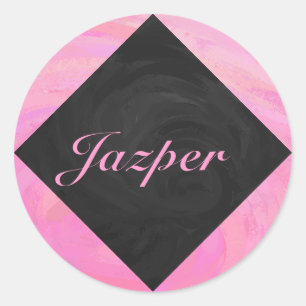 Cotton Candy Classic Round Sticker