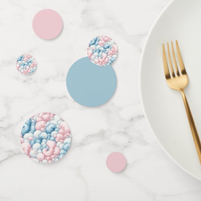Cotton Candy Clouds Confetti (Group)