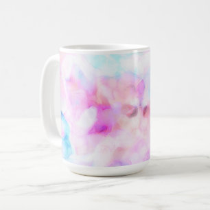 Cotton Candy Colours Watercolor Glam Coffee Mug