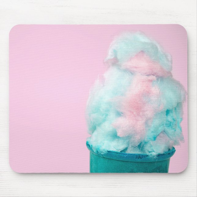 Cotton Candy Cone  Mouse Mat (Front)