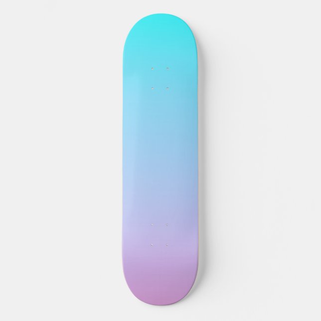 Cotton Candy Dream Skateboard Deck (Front)