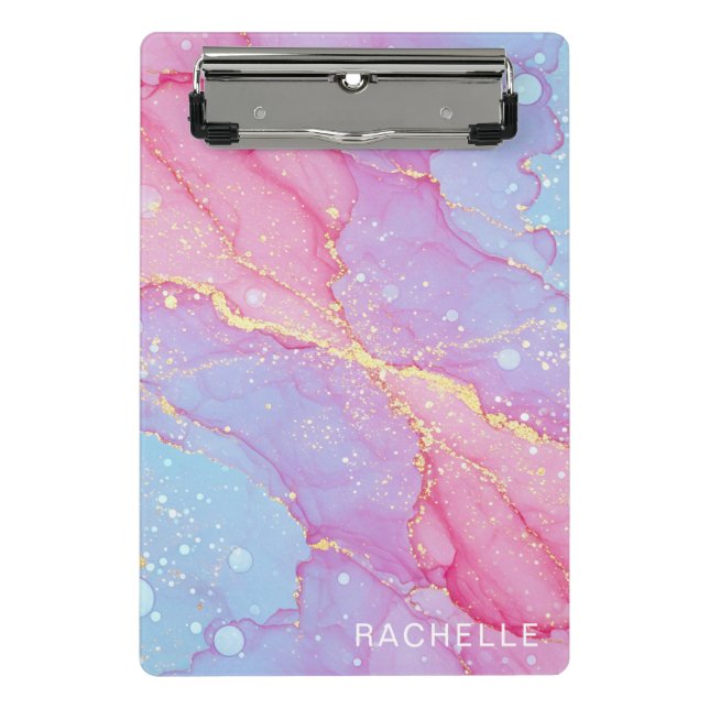 Cotton Candy Dreams Mini Clipboard (Front)