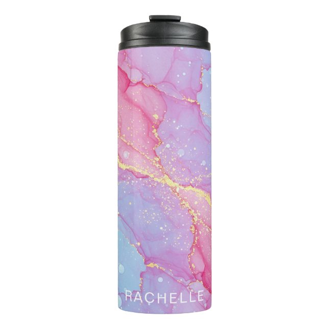 Cotton Candy Dreams Thermal Tumbler (Front)