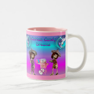 Cotton Candy Dreams Two-Tone Coffee Mug