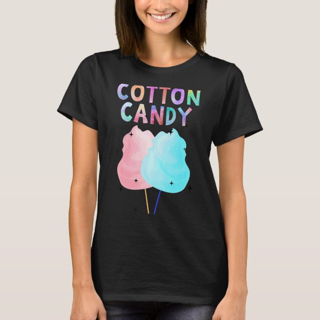 Cotton Candy For Girls Boys Kids Sugar  1 T-Shirt (Front)
