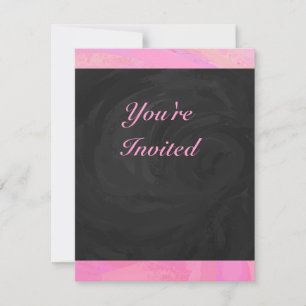 Cotton Candy Invitation