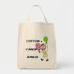 Cotton Candy Junkie Tote Bag