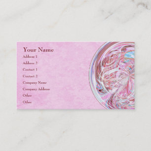 Cotton Candy Mandala Business Card