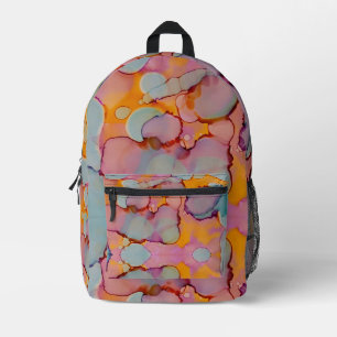 Cotton Candy Mirage Printed Backpack
