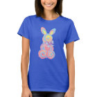 Cotton Candy Pastel colours Easter Bunny