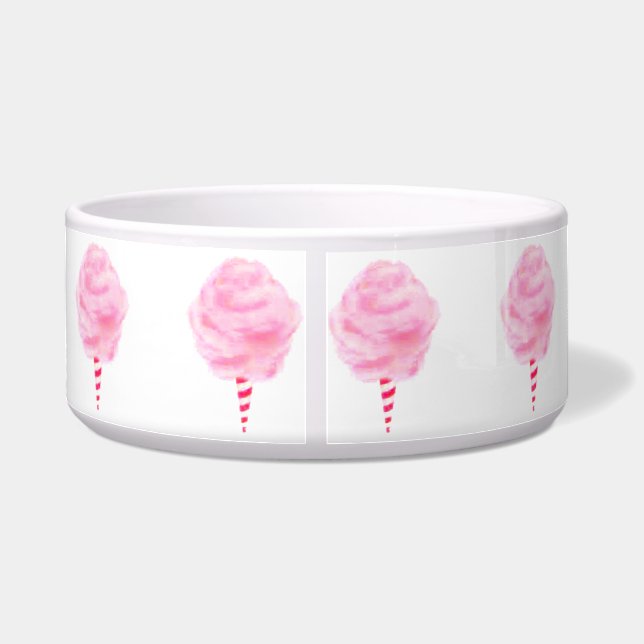 Cotton Candy Pet Bowl (Back)