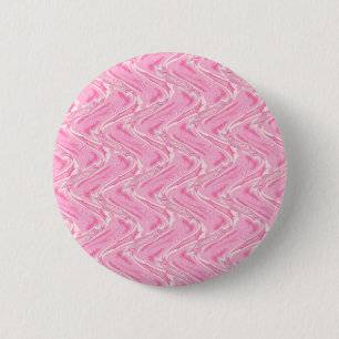 Cotton Candy Pink Abstract 6 Cm Round Badge