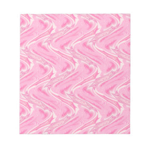Cotton Candy Pink Abstract Notepad