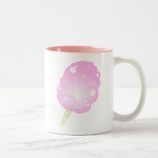 Cotton Candy - pink Two-Tone Coffee Mug