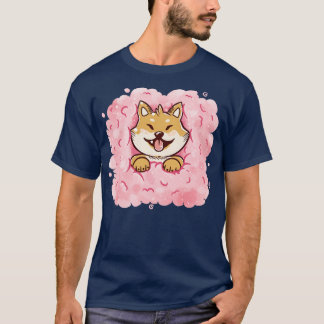 Cotton Candy Shiba Inu  T-Shirt