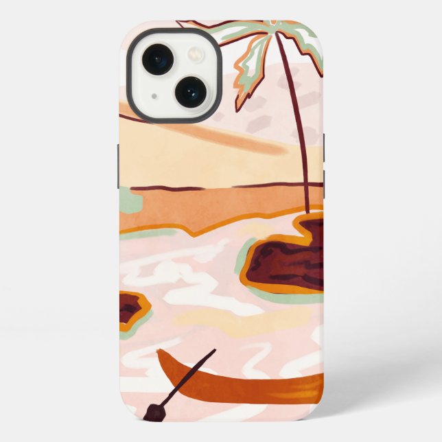 Cotton Candy Skies iPhone Case (Back)