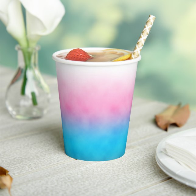 Cotton Candy Skies Paper Cups (Insitu)