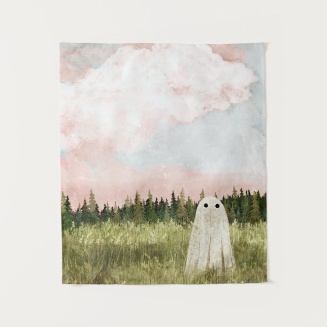 Cotton Candy Skies Tapestry (Front)