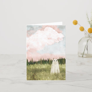 Cotton Candy Skies Thank You Card