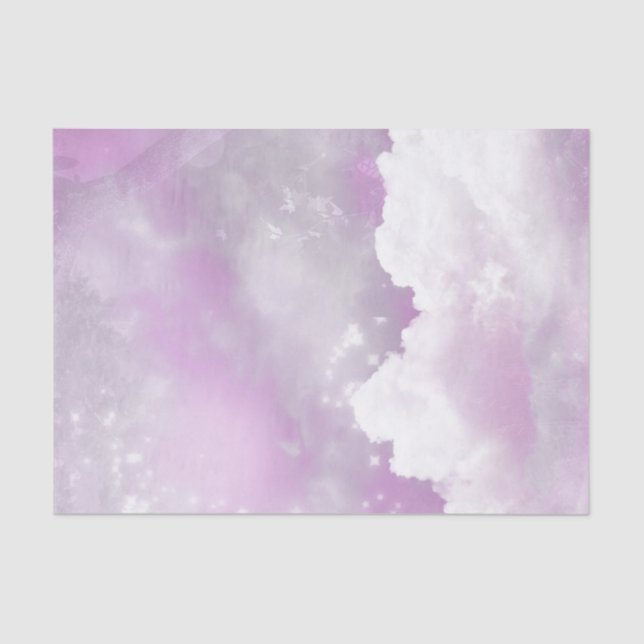 Cotton candy skies tissue paper (Front)