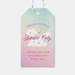 Cotton Candy Sky Favour Tag