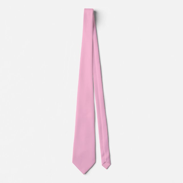 Cotton Candy Solid Color Tie (Front)