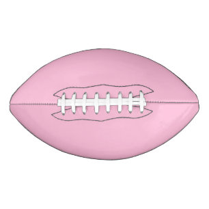 Cotton Candy Solid Colour American Football