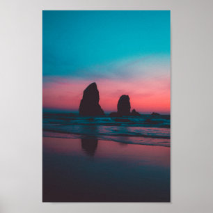 Cotton Candy Sunset Poster