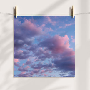 Cotton Candy Sunset Poster