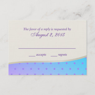 Cotton Candy Sweet RSVP