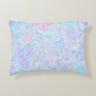 Cotton Candy Swirls Decorative Cushion