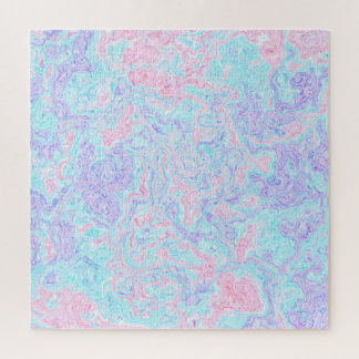 Cotton Candy Swirls Jigsaw Puzzle