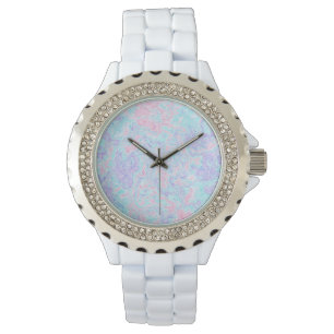 Cotton Candy Swirls Watch