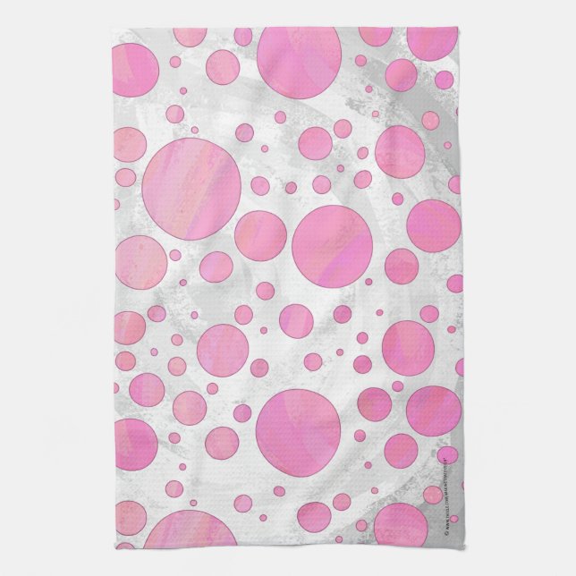 Cotton Candy Tea Towel (Vertical)