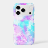 Cotton Candy Tie Dye Pattern Case-Mate iPhone Case
