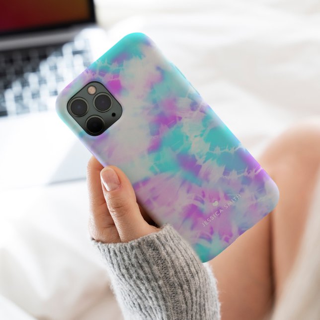 Cotton Candy Tie Dye Pattern Case-Mate iPhone Case (Creator Uploaded)