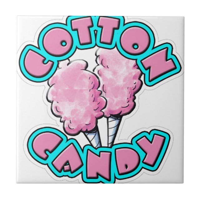 Cotton Candy Tile (Front)